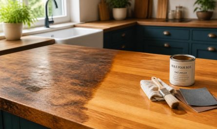 découvrez nos astuces efficaces pour raviver un plan de travail en bois massif taché et lui redonner tout son éclat naturel.
