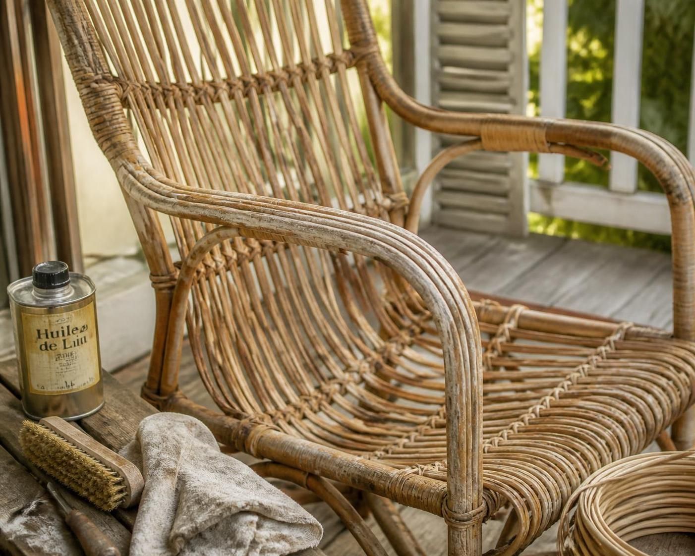 découvrez notre tutoriel complet pour réparer un fauteuil en rotin qui se détresse et lui redonner vie facilement.