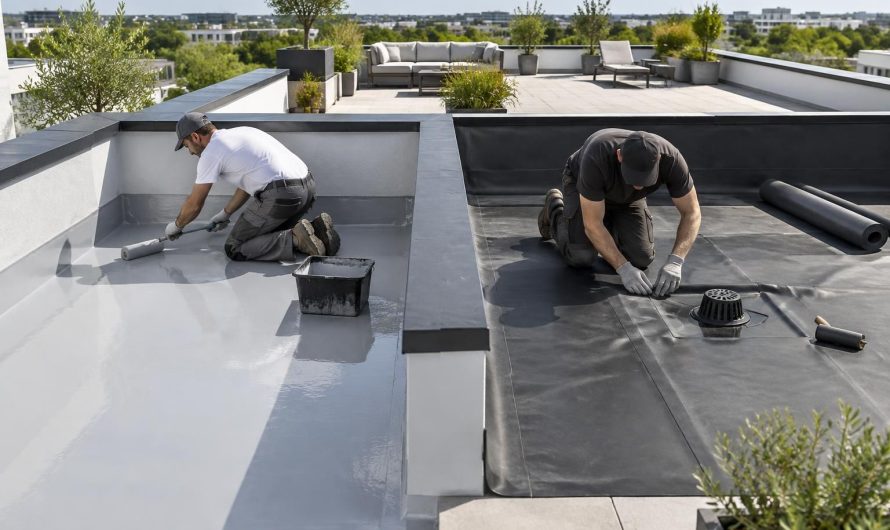 Étanchéité d&rsquo;un toit terrasse accessible : résine ou membrane EPDM